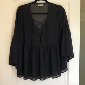 Show Me Your Mumu lace up top